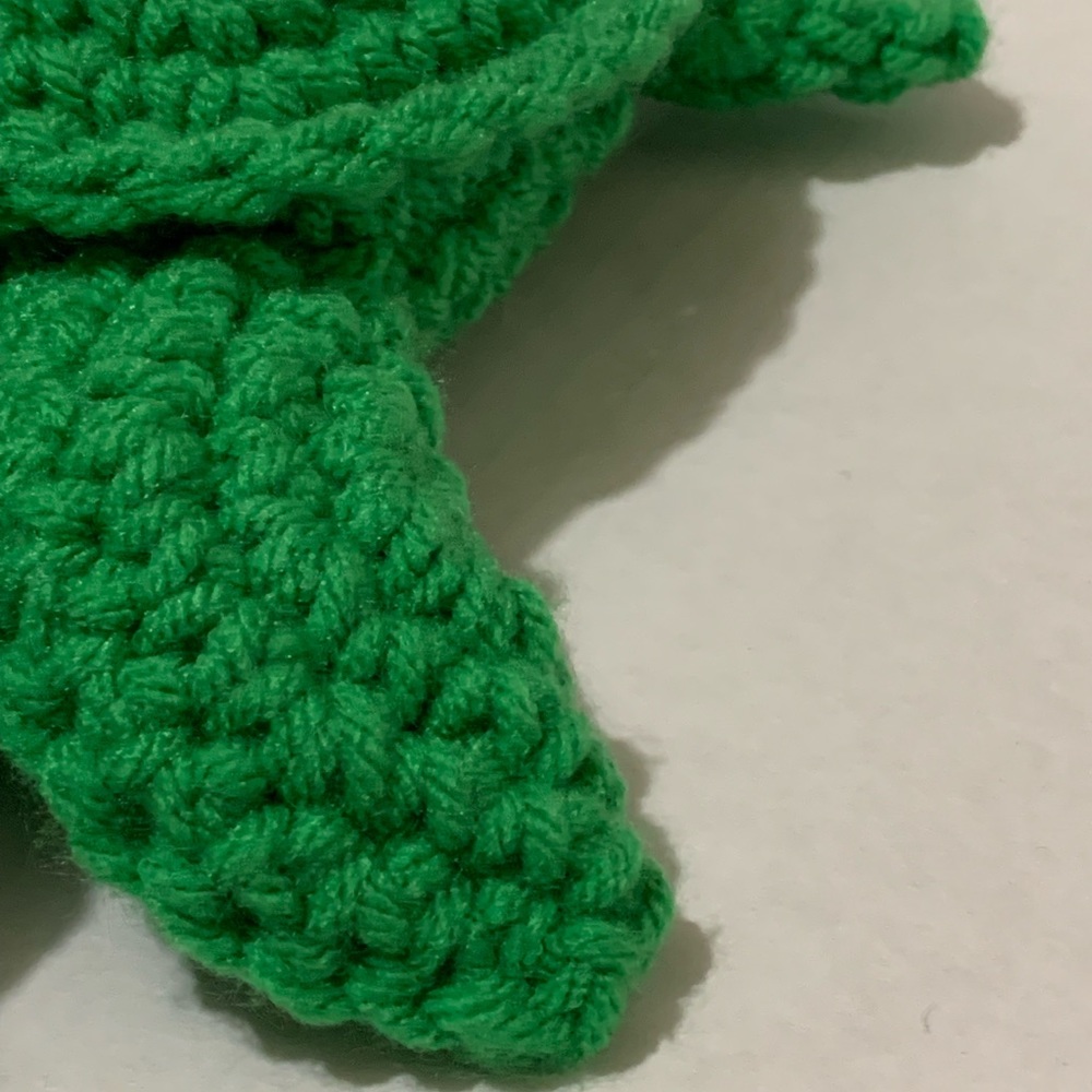 Nursery Decor Playroom Decor Stuffed Handmade Crocheted Sea Turtle - Picture 6 of 13